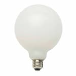 TCP Lighting 4.5W LED G40 Bulb, Dimmable, E26, 450 lm, 120V, 3000K, Frosted