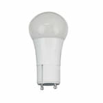 TCP Lighting 9.5W LED A19 Bulb, GU24, 850 lm, 120V, 3000K