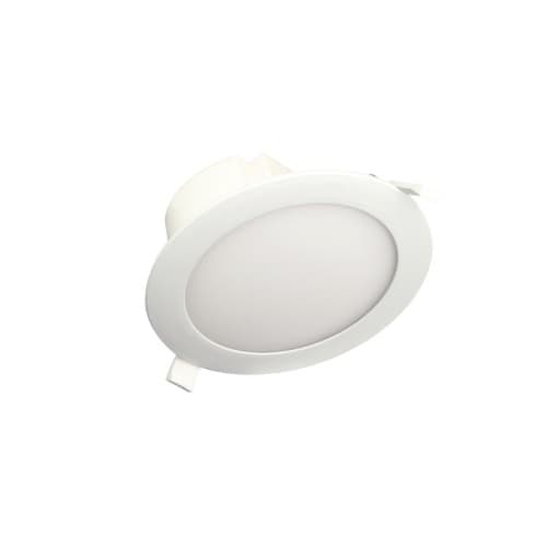 TCP Lighting 6-in 11W LED Downlight, Edge-Lit, Dimmable, 800 lm, 120V, 2700K, White