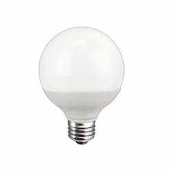 TCP Lighting 6W Frosted LED G25 Globe Bulb, Dimmable, 3000K