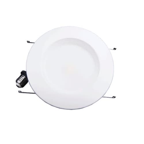 TCP Lighting 4-in 9.5W LED Recessed Downlight, E26, 750 lm, 120V, 3000K, White