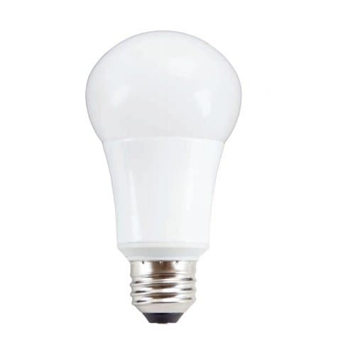 TCP Lighting 9.5W Omni-Directional LED A19 Bulb, Dimmable, 3000K