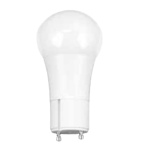 TCP Lighting 9.5W LED A19 Bulb, Dimmable, GU24 Base, 850 lm, 4100K