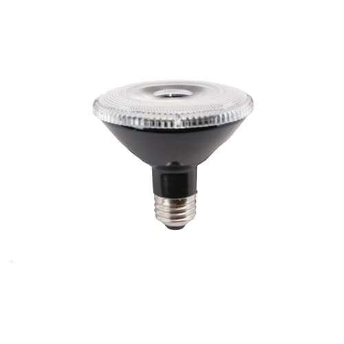 TCP Lighting 10W PAR30 Bulb, 3000K, Short Neck, Standard Flood, Black, Dimmable