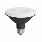 TCP Lighting 10W LED PAR30 Bulb, Short Neck, Dimmable, 750 lm, 2700K, Black