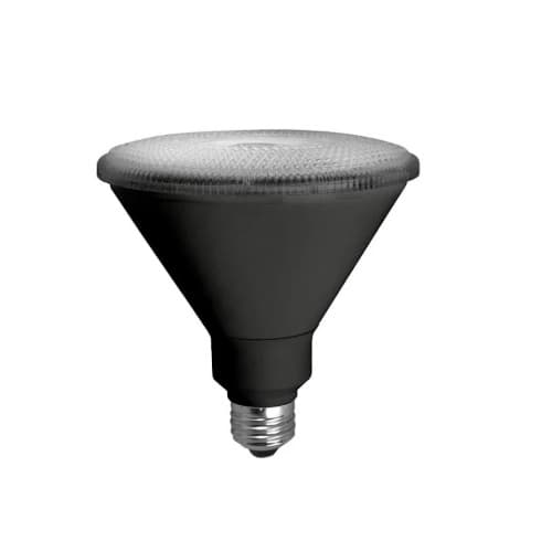 TCP Lighting 14W LED PAR38 Bulb, Flood, Dimmable, 1050 lm, 3500K, Black