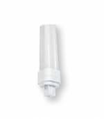 TCP Lighting 8W LED PL Bulb, Direct Wire, G24/GX24q, 1050 lm, 120V-277V, 5000K