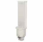 TCP Lighting 19W LED PL Bulb, Plug & Play, Dimmable, G24q/GX24q, 1900 lm, 120V-277V, 2700K