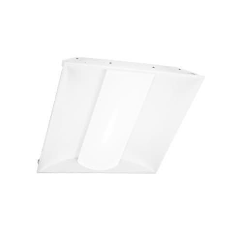 TCP Lighting 20W 2 x 2' LED Troffer w/ Central Diffuser, Dimmable, 2400 lm, 4100K