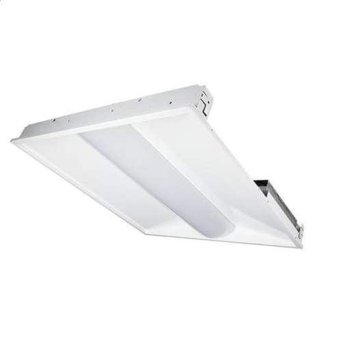 TCP Lighting 29W 2X2 LED Volumetric Troffer, Dimmable, 3200 lm, 3000K