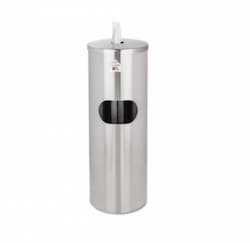 2XL Stainless Steel Dispenser Stand Receptacle w/ No Door