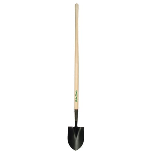 Union Tools 6in Steel Round Point Digging Shovel with White Ash Handle