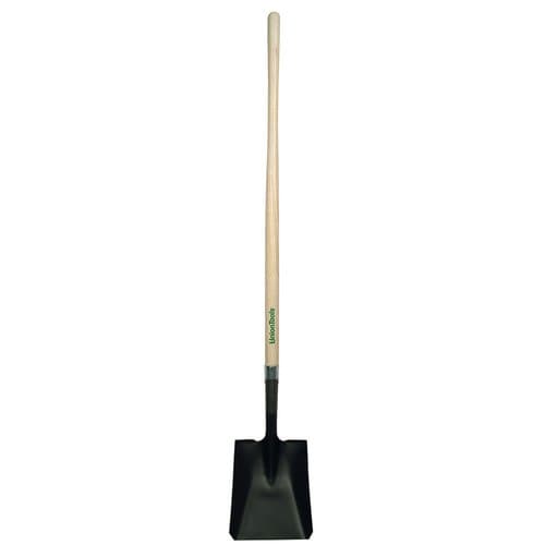 Union Tools 9" Dura-Torque Square Point Shovel Straight Handle