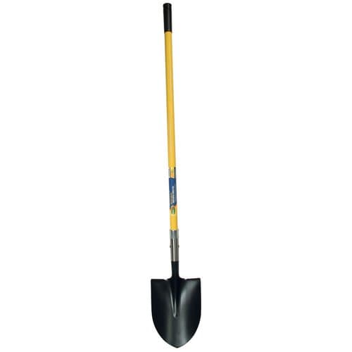 Union Tools 47" Round Point Shovel with Fiberglass Handle