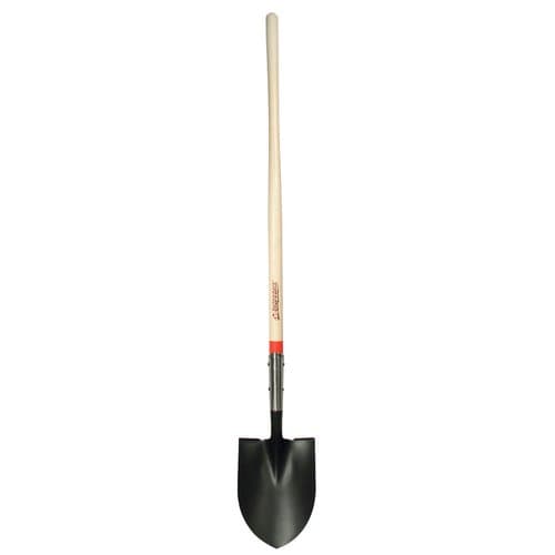 Union Tools Round Point Shovel Razor Back Straight Handle