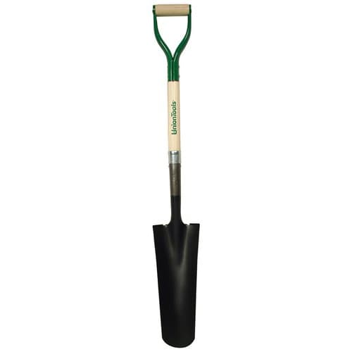 Union Tools 16-in Blade Drain Spade with Poly D-grip