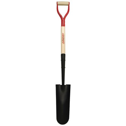 Union Tools 16" Solid Shank Drain Spade Union Deluxe