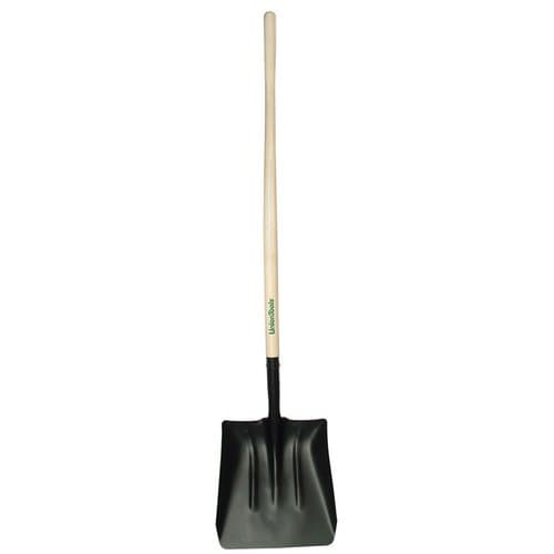 Union Tools 14[1/2]" White Ash D-Handle Steel Coal Square Point Shovel