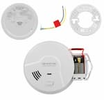 USI Smoke Detector & Fire Alarm w/ Ionization Sensor, Hardwired