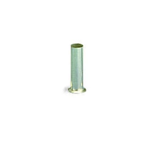 Wago Uninsulated Ferrule Sleeve, 0.24-in, 0.75 mm/18 AWG