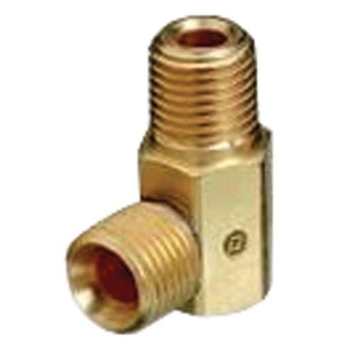 Western Male/Male Oxygen Elbow Brass Hose Adaptor