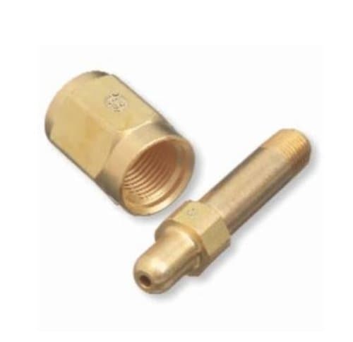 Western 3-in  Brass CGA-347 Regulator Inlet Nipples