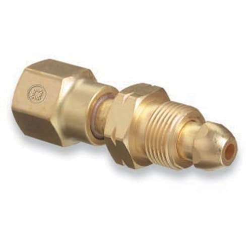 Western CGA-590 Industrial Air Brass Cylinder Adaptor