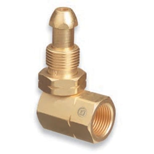 Western CGA-510 POL Acetylene Brass Cylinder Adaptor