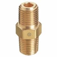 Western Pipe Thread Couplings, Adapter, 3,000 PSIG, Brass, 1/4 in (NPT)