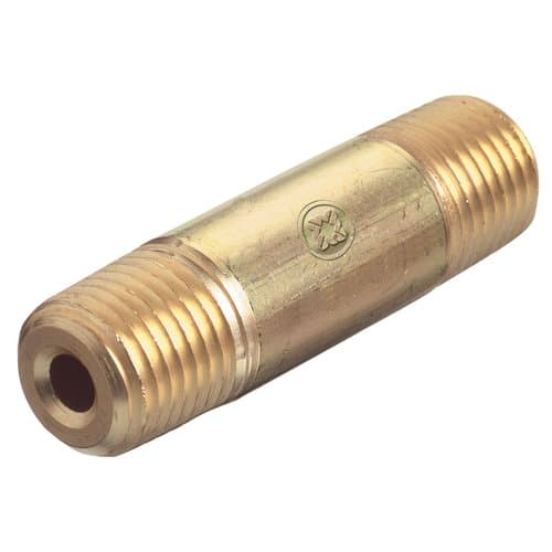 Western 3 in Male Brass Pipe Thread Nipples