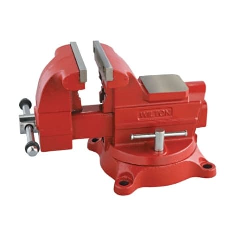 Wilton 6.5-in Jaw Utility Bench Vise w/ 360 Swivel Base & 4.25 Throat