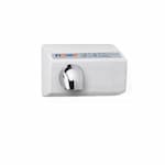 World Dryer 1800W Nova 5 Automatic Hand Dryer, 110V-120V, Aluminum, White