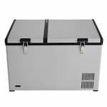 Whynter 90-qt Portable Fridge & Freezer Combo w/ Wheels, Dual Zone, 12V DC