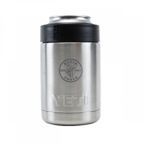 Klein Tools 12oz Lineman Logo Yeti Can Holder, SS