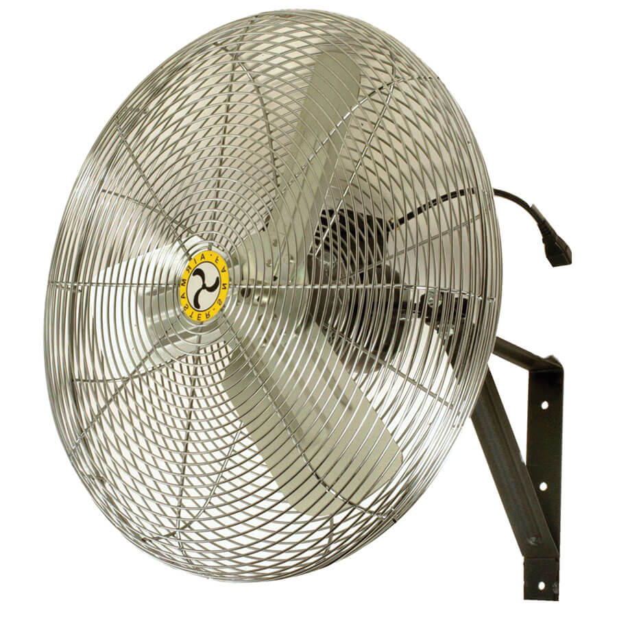 24-in Commercial Non-Oscillating Fan, 3-Speed, 115V ( 71572 ...