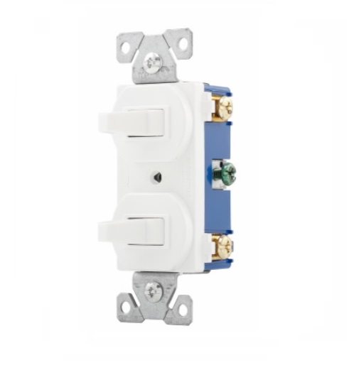 Eaton Wiring 15 Amp Toggle Switches 2 Three Way White Eaton Wiring 276w Homelectrical Com