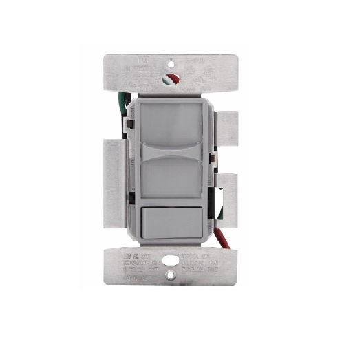 Eaton Wiring 1000W Universal Slide Dimmer, Phase Selectable, Gray ...