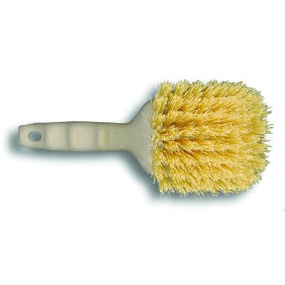 Boardwalk BWK4308 Polypropylene Bristle Utility Brush 8-1/2 Tan Handle