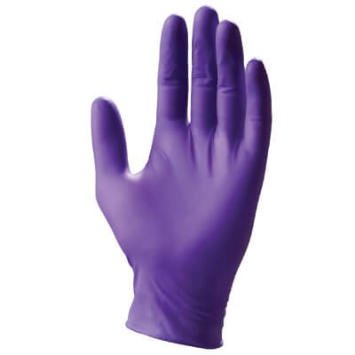 kimberly clark purple nitrile gloves