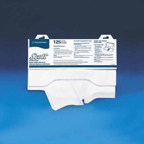 Kimberly-Clark 7410 SCOTT White Disposable Personal Toilet ...