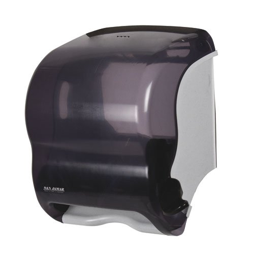 San Jamar Element Lever Roll Towel Dispenser Black 12 1/2 x 8 1/2