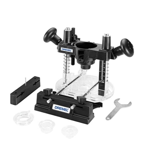 Dremel 1/8-in Rotary Tool Drill Press Workstation in the Rotary Tool  Attachments & Batteries department at