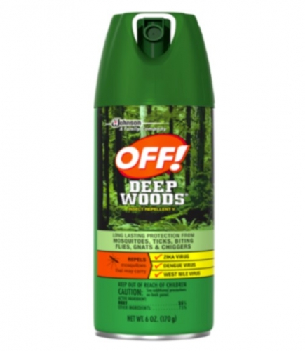 insect repellent containing deet
