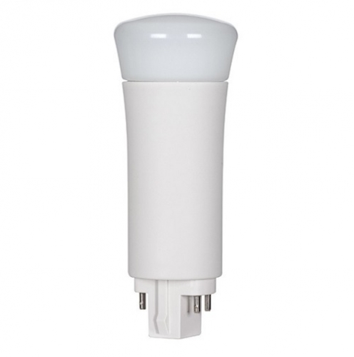 SATCO 9W LED PL Bulb, 4-Pin Vertical Ballasts, 5000K, 900 ...