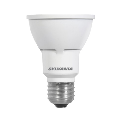 LEDVANCE Sylvania 7W LED PAR20 Bulb, Dimmable, Wide, E26, 550 lm, 120V,  3000K (LEDVANCE Sylvania LED7PAR20HDDIM930G2FL40)