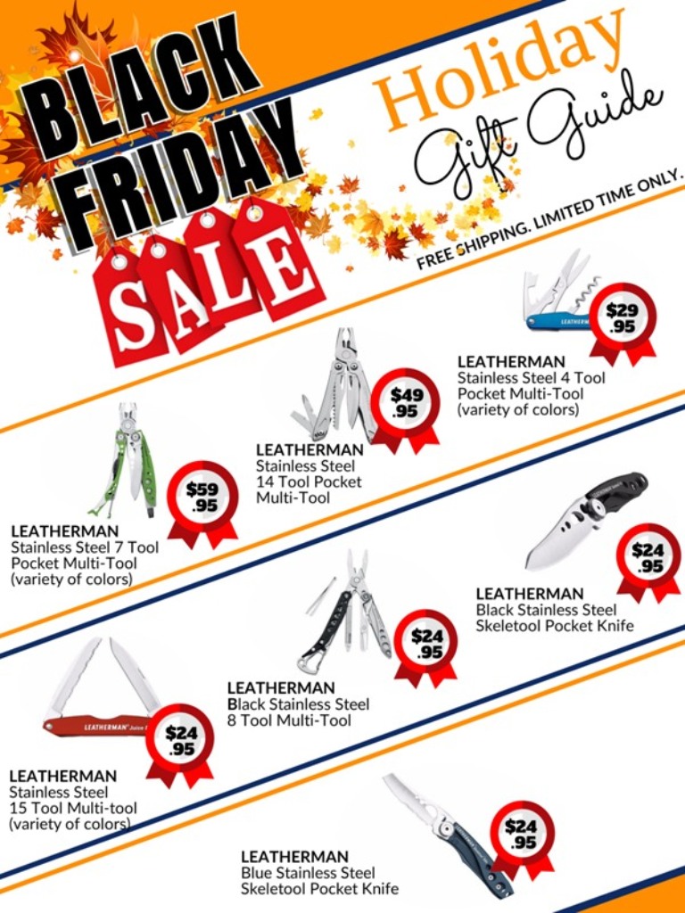 Black Friday Holiday Sale Catalog